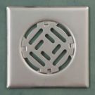 Fedrács 15x15 rozsdamentes acél 2mm