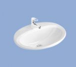 Mosdó fehér Solinar l.o.53cm beépithető
Alföldi félporcelán (6006.33)