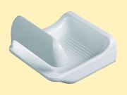 WC papírtartó fehér Delphin (műanyag)