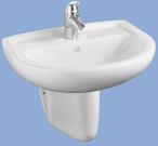 Mosdó fehér l.o. 60x49 3 csaplyukas fúrt
ALFÖLDI félporcelán (4191 60)