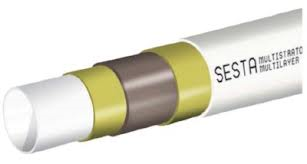Ötrétegű PEXb/AL/PEXb cső 4fm SZÁLBAN
Ses/AP32x3x0,45 10bar max.95C°-ig 4/24fm