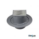 Összefolyó, száraz bűzzáras, függőleges
(13000022)10*10 50/110csatl.