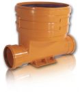 PVC KG Akna fenékelem  KGA-160/400 G
Egyenes átfolyású