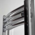 DEMAT Csőradiátor 450x1800mm íves Króm.
687W 75/65/20