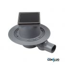 Összefolyó, száraz bűzz. vízszint. 1ágú
(13000319) üveg fekete 10*10 (13000101)